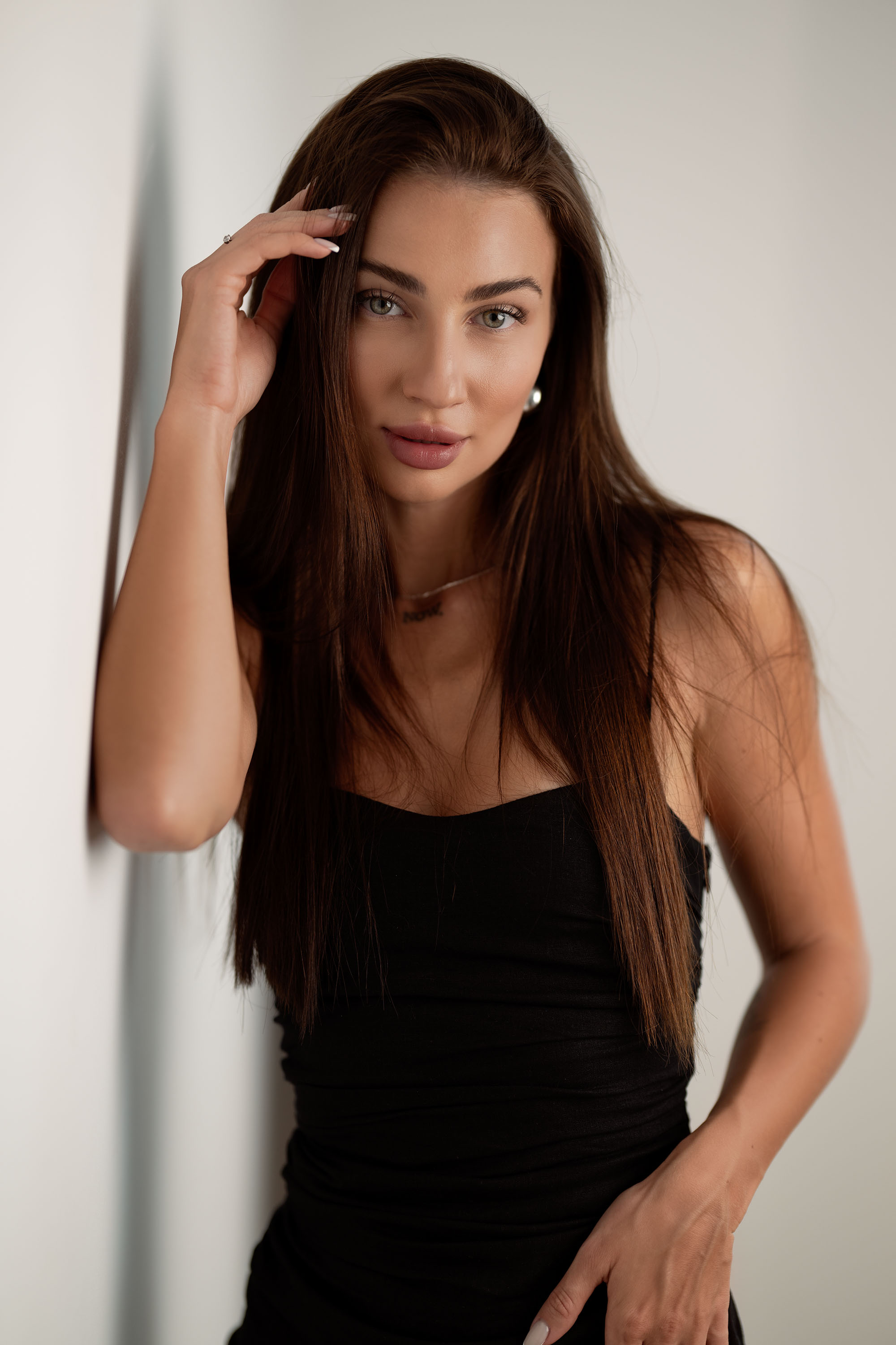 Alina, model from Ukraine at a boudoir photoshoot