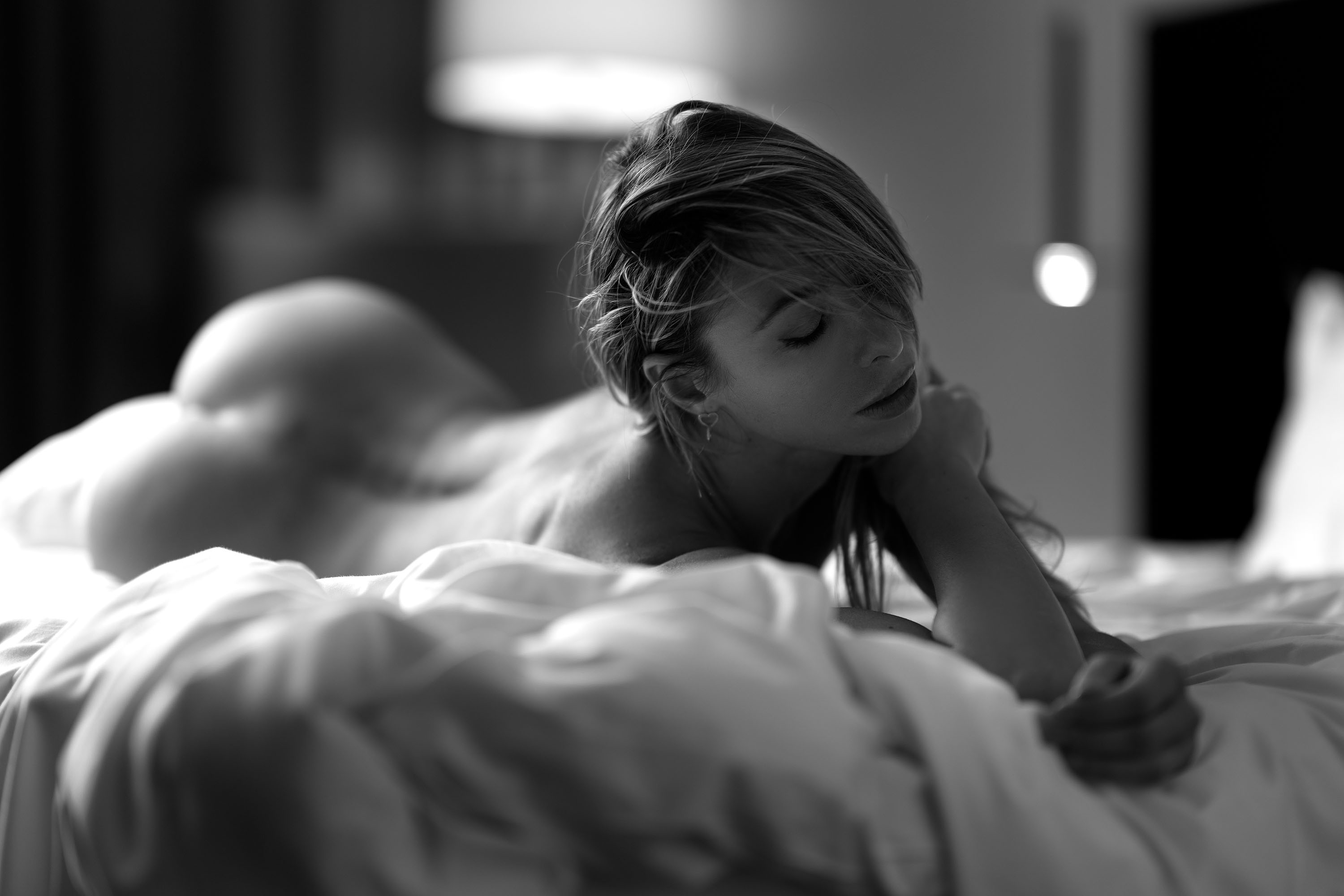 Kristina, a.k.a. Kiwifree, model from Ukraine at a boudoir photoshoot